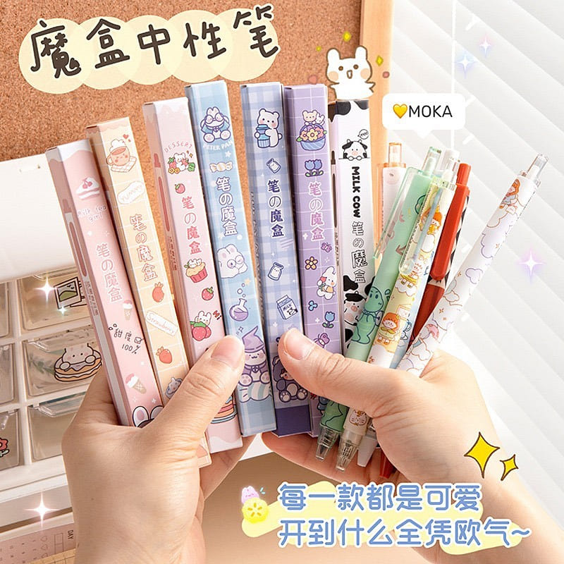 Cartoon blind box ballpoint pen (random style) 1 each