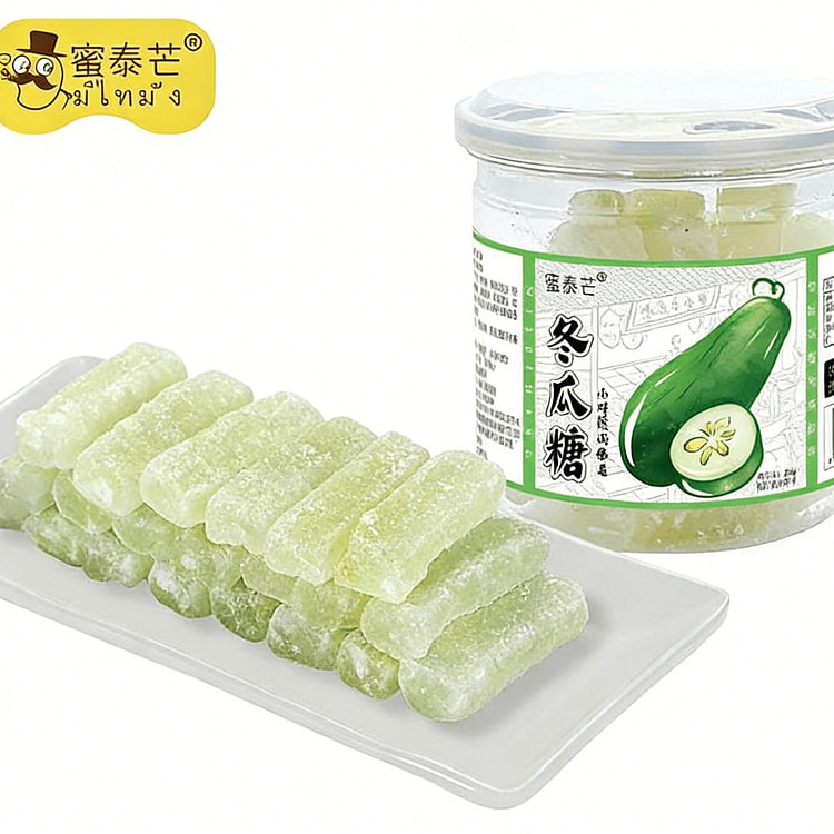 蜜泰芒冬瓜糖条蜜饯老式传统零食果脯200g*1罐 200 克