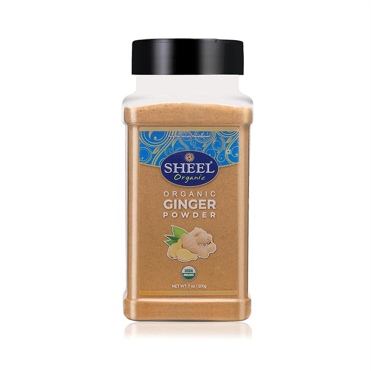 Sheel Organic Ginger Powder, USDA - 7 oz / 200g 1 each