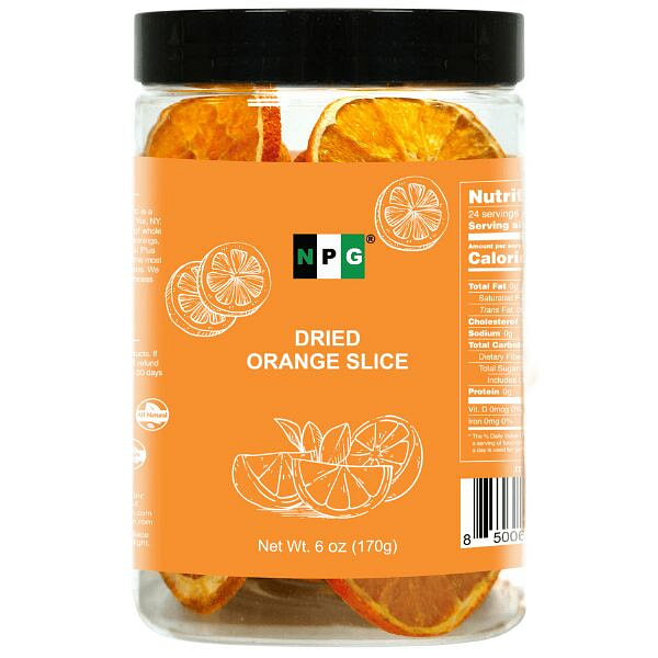 NPG 冻干 橙子片 141g 5 盎司
