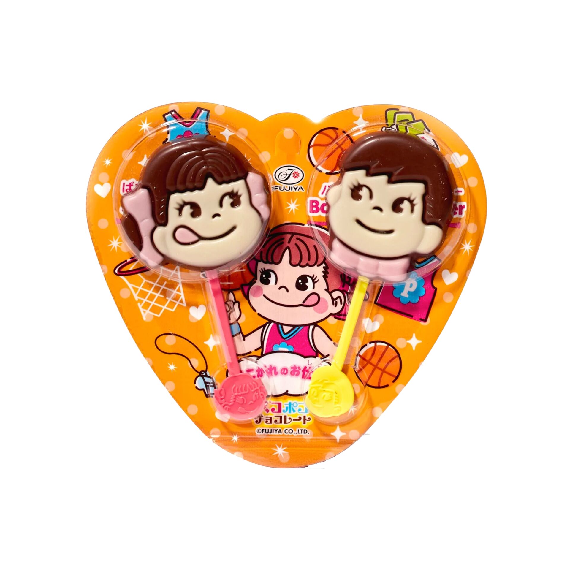 Get Fujiya Pekochan Chocolate Lollipop (Japan) Delivered | Weee