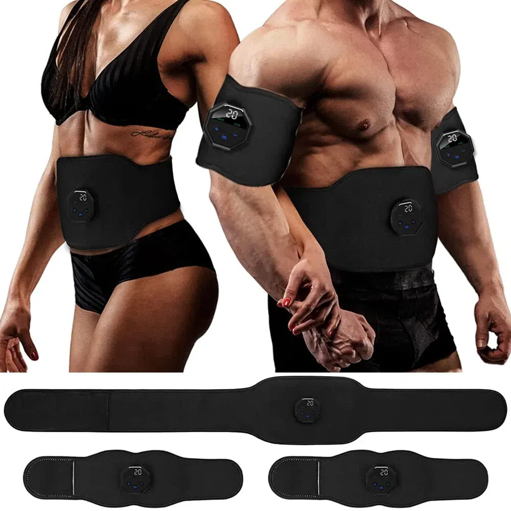 10 Mode EMS Ab Trainer Muscle Stimulator Set 1 box
