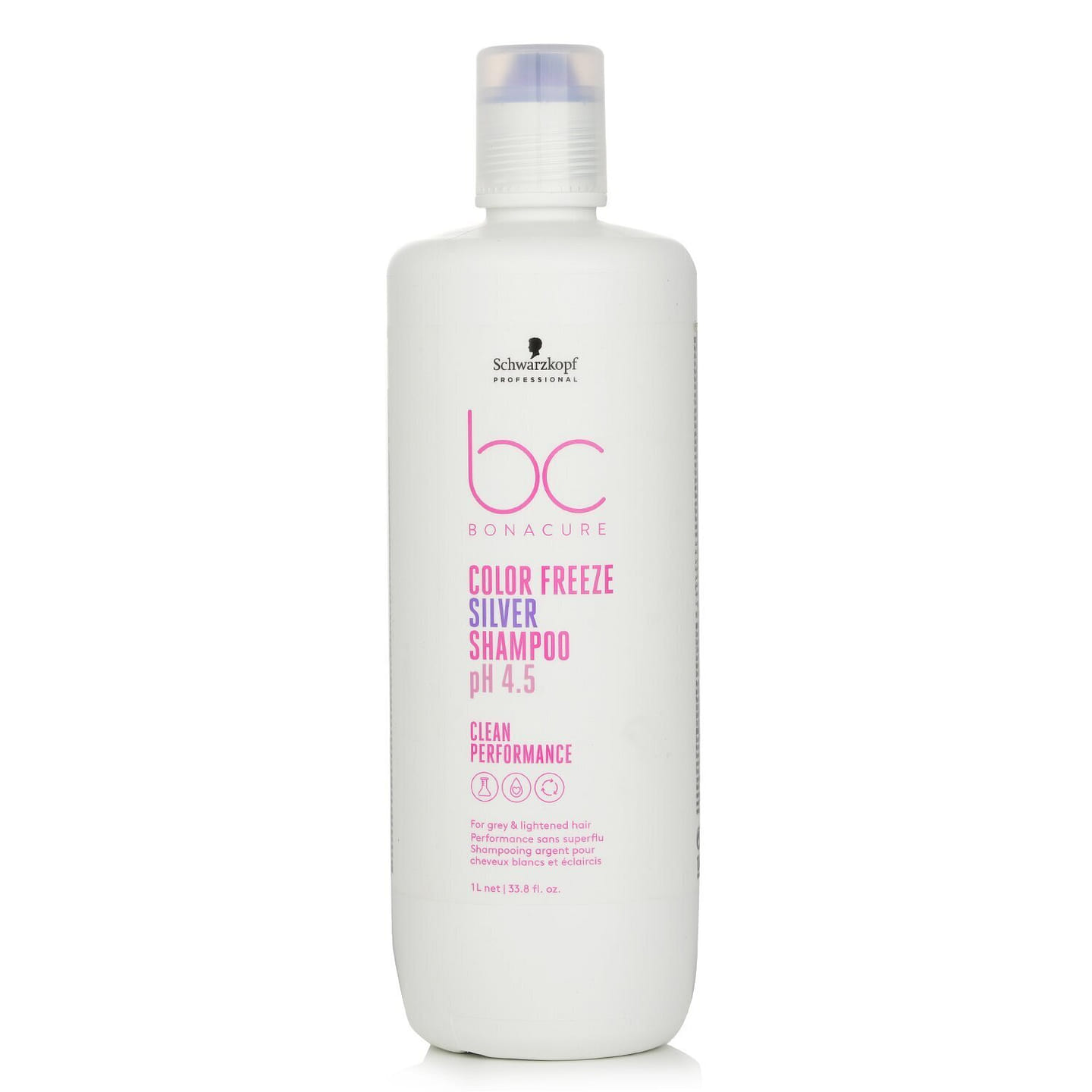 Schwarzkopf BC BONACURE PH 4.5 Color Protecting Shampoo Shampoo (for gray and light hair) 1000ml 1000ml/33.8oz 1000 ml