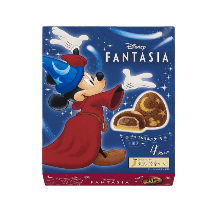 东京香蕉 米奇巧克力牛奶香蕉夹心蛋糕 4枚装