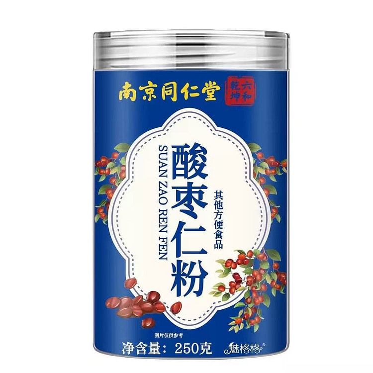 南京同仁堂 酸枣仁粉 养血补肝 养心安神 助睡眠