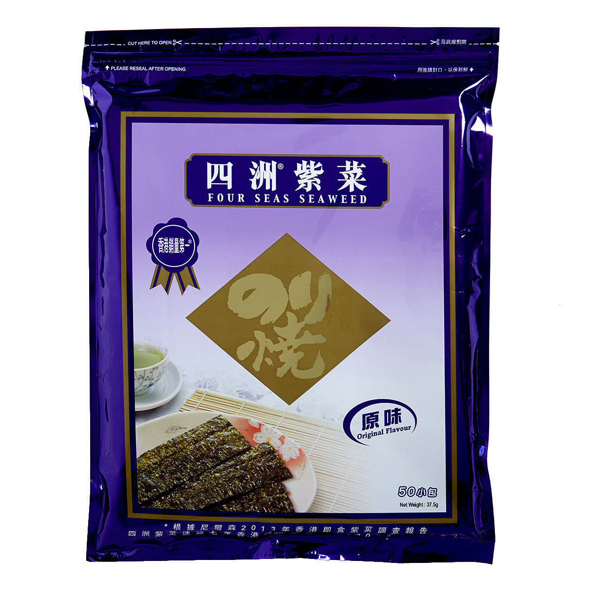 Four Seas Toasted Seaweed Original Flavor 37.5G 37.5 g