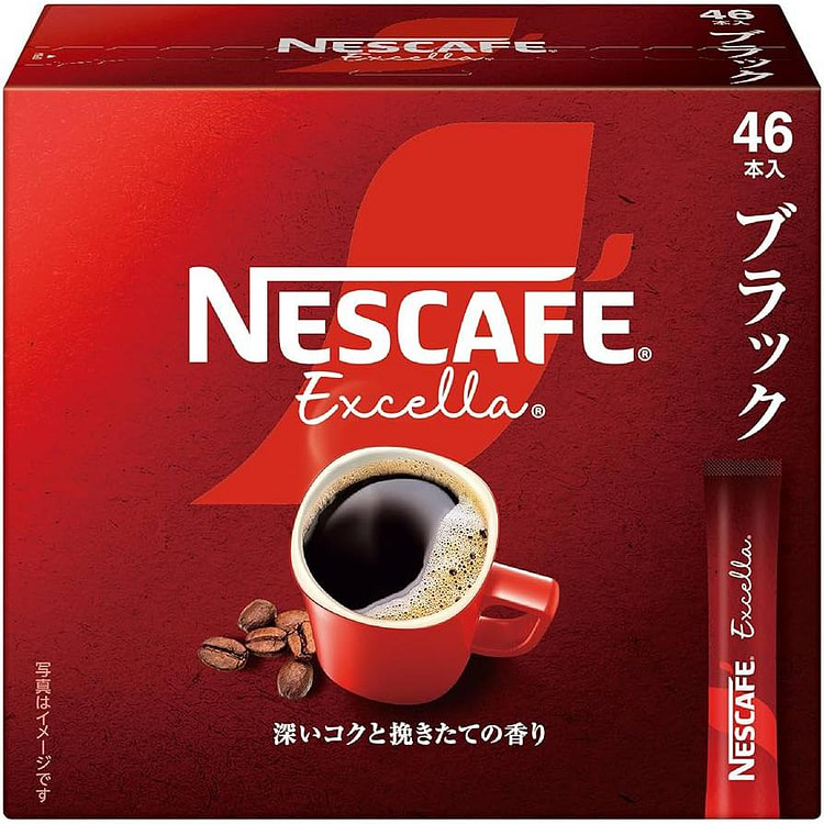 雀巢 Excella 醇香黑咖啡速溶冲饮棒 46支 46 个