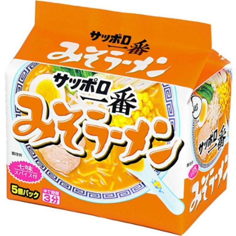 札幌一番味噌拉面 5包 (100g*5)