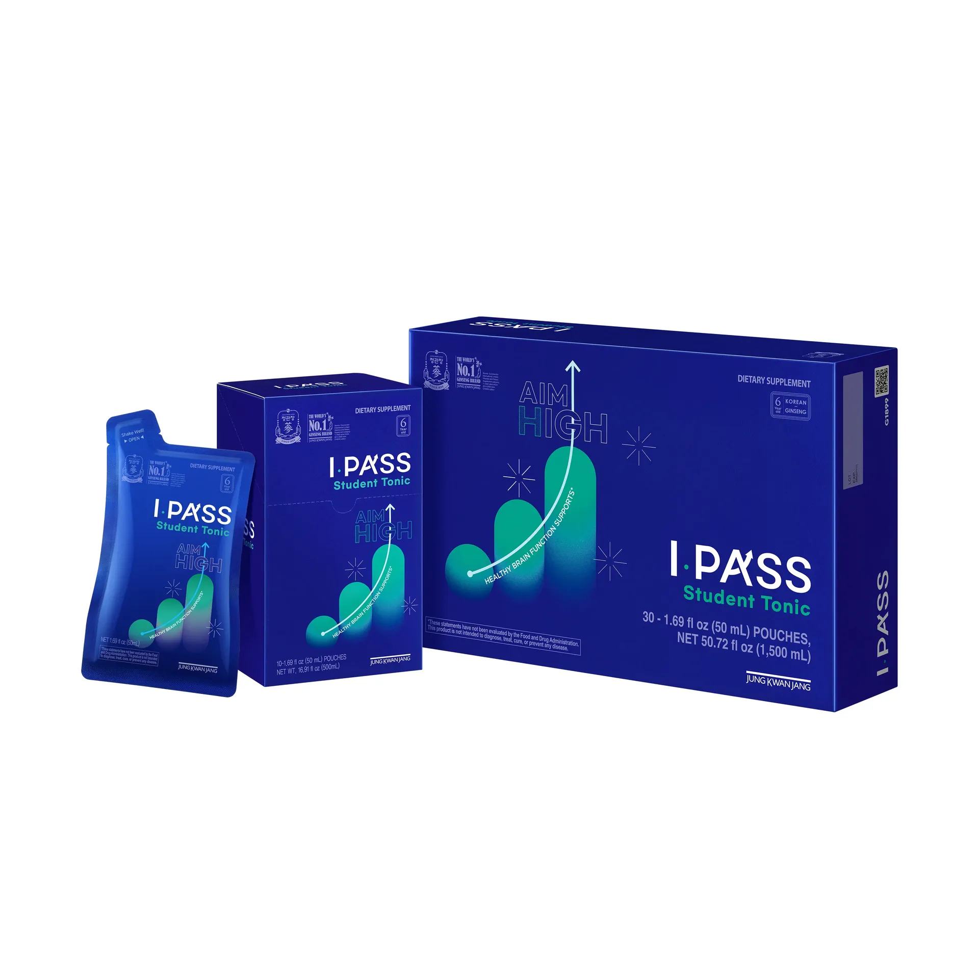 I-Pass Student Pouch Korean Red Ginseng 1 個