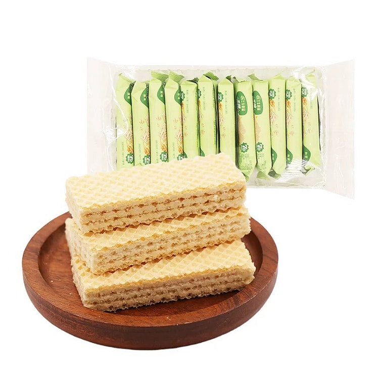 【三牛】无糖威化饼干休闲零食《原味》1袋约10小包 200 克