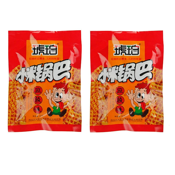 琥珀小米锅巴麻辣味22g*10包