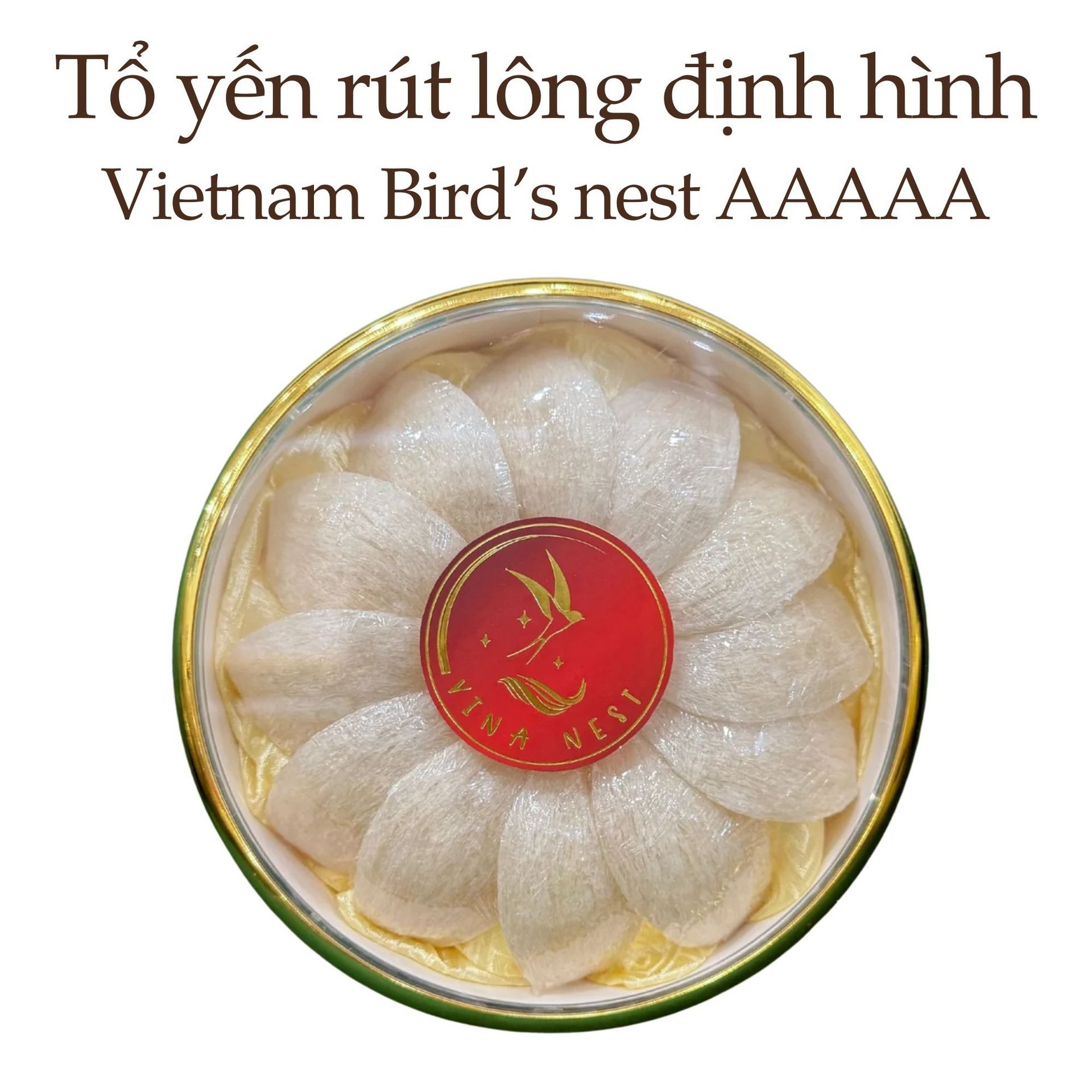 Tổ Yến Rút Lông Định Hình Yến Sào Việt Nam AAAAA Tet Viet Gift 100 g