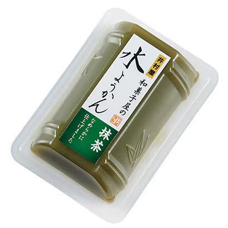 Imuraya Japanese Sweets Mizu Yokan Matcha 83g 1 each