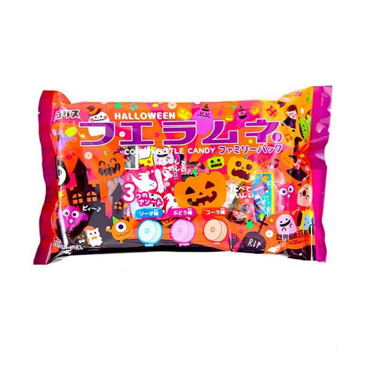 Japan direct mail CORIS Halloween Limited Three flavors of whistle candy 90