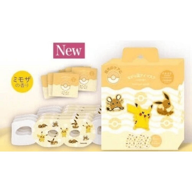 HONYARADOH x Pokemon Steam Eye Mask Mimosa 6p 1 count