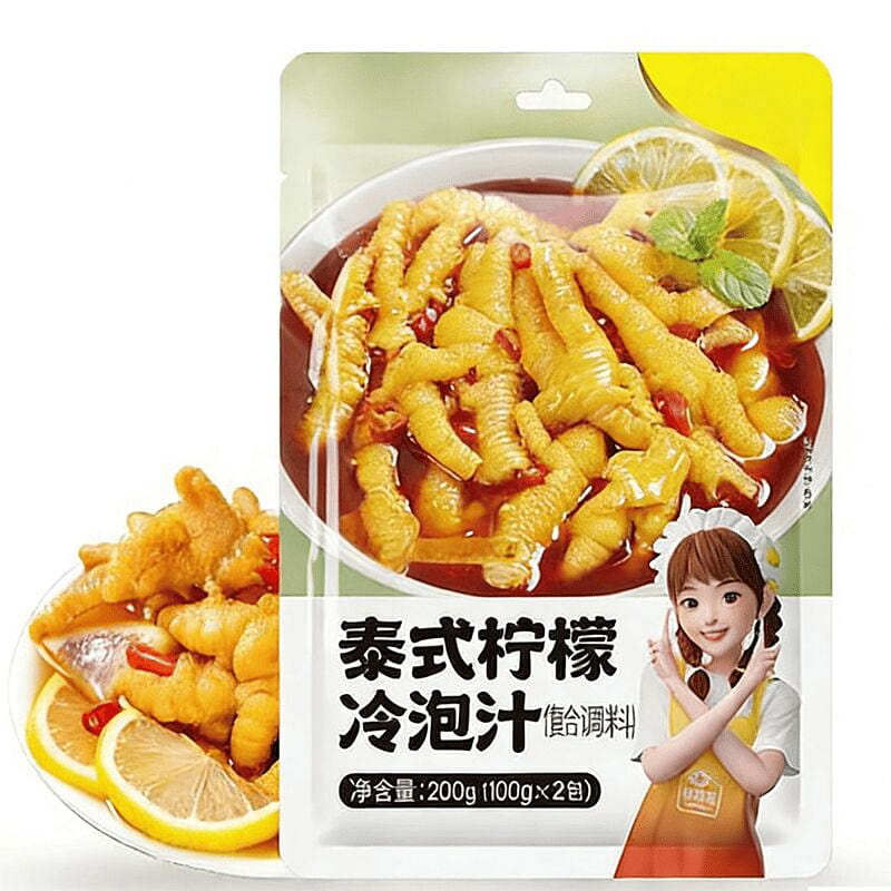 Jiachu Bao Thai Style Lemon Cold Brew Juice 200 g