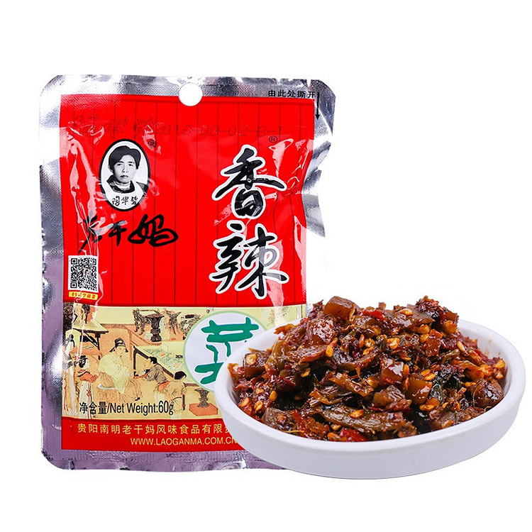 贵州风味老干妈香辣菜 60 克 (min 5)