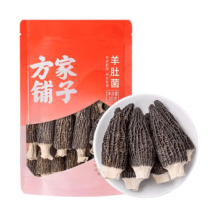 方家铺子羊肚菌30g*1包 30 克