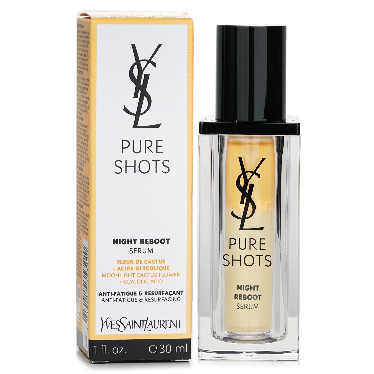 Yves Saint Laurent Pure Shots Night Reboot Serum - Anti-Fatigue 