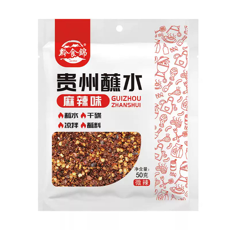 1 pack of Guizhou dipping sauce 50 g