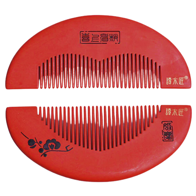 TAN MUJIANG LOVE DOVE WEDDING HAIR COMB 1 count