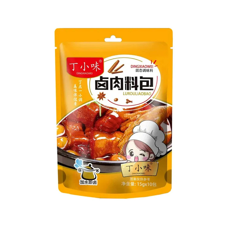 Ding Xiaowei spiced braised pork package 15g*10 150 g