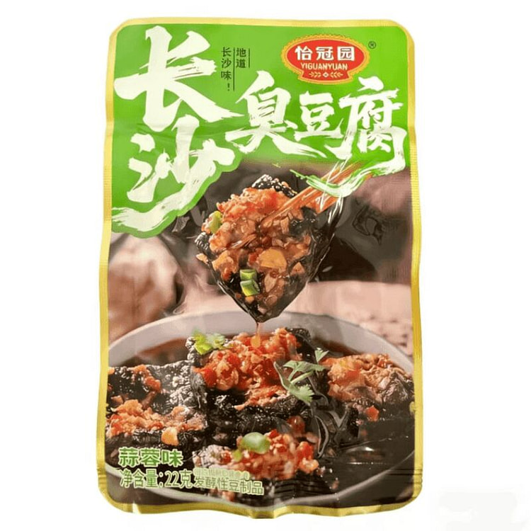 Yiguan Garden Stinky Tofu Garlic Flavor 22g*6 pack 132 g