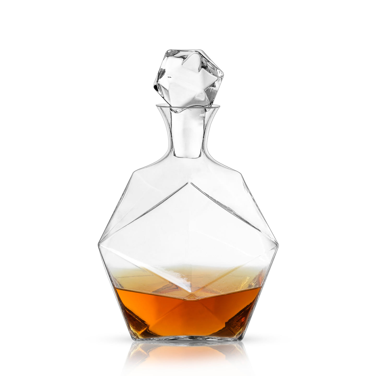 Faceted Crystal Liquor Decanter by Viski® 1 each