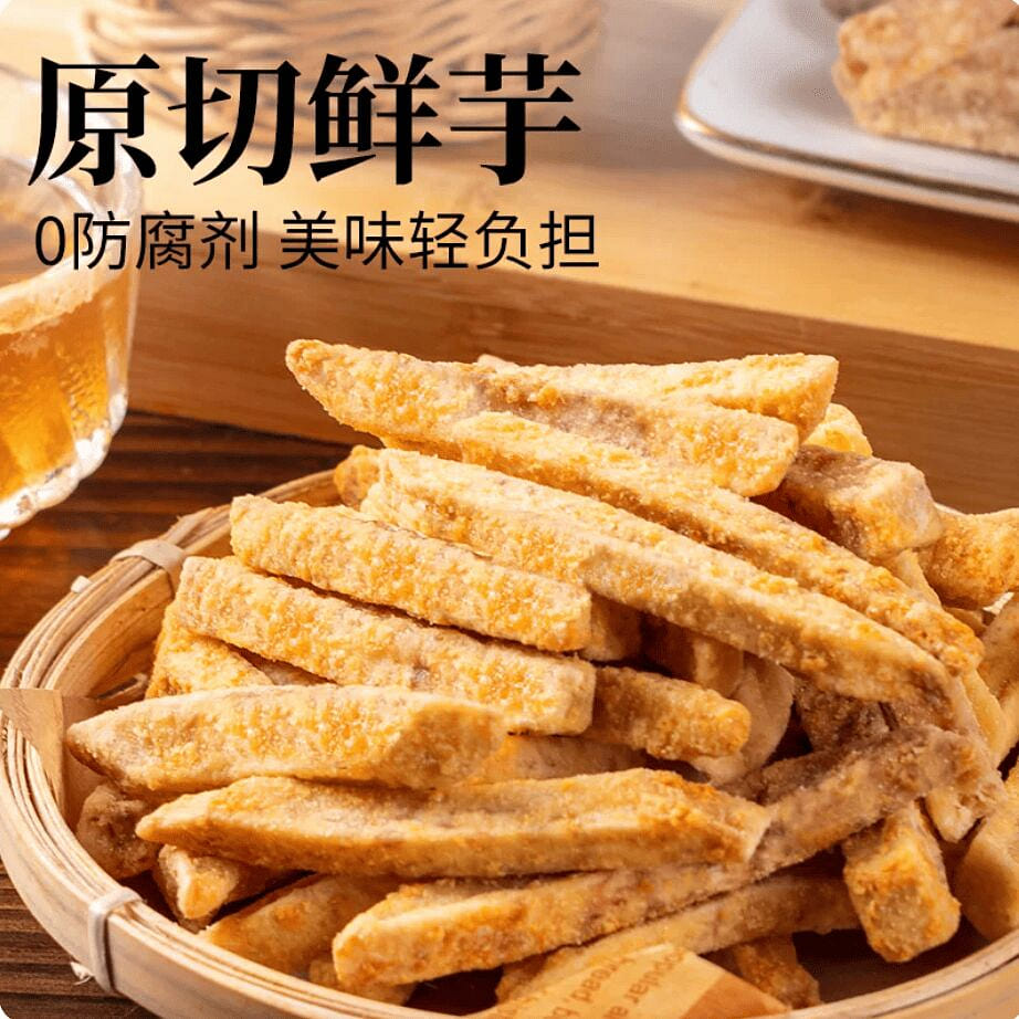 Chunmoon crab roe flavored taro sticks 140g 140 g