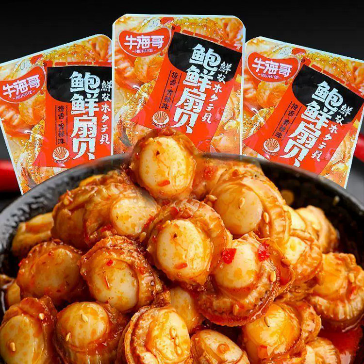 Spicy scallops for weight loss 30g*10 packs