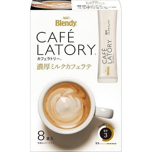 Agf Blendy Cafe Latory Milk Cafe Latte 8P 1 count