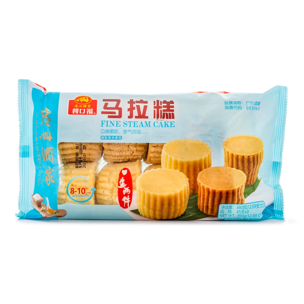 广州酒家利口福 马拉糕 广式早茶点心 冷冻 360 克