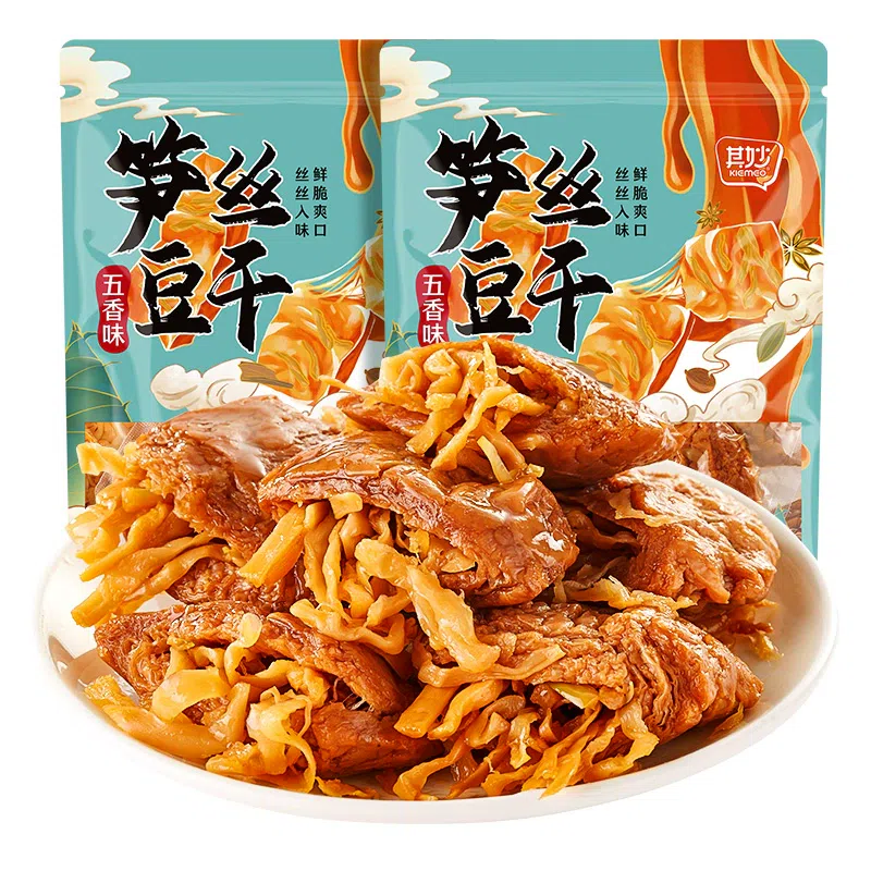 100g*2 bags of dried bean curd vegetarian meat 200 g