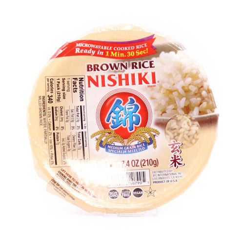 Nishiki Cooked Brown Rice 1 each