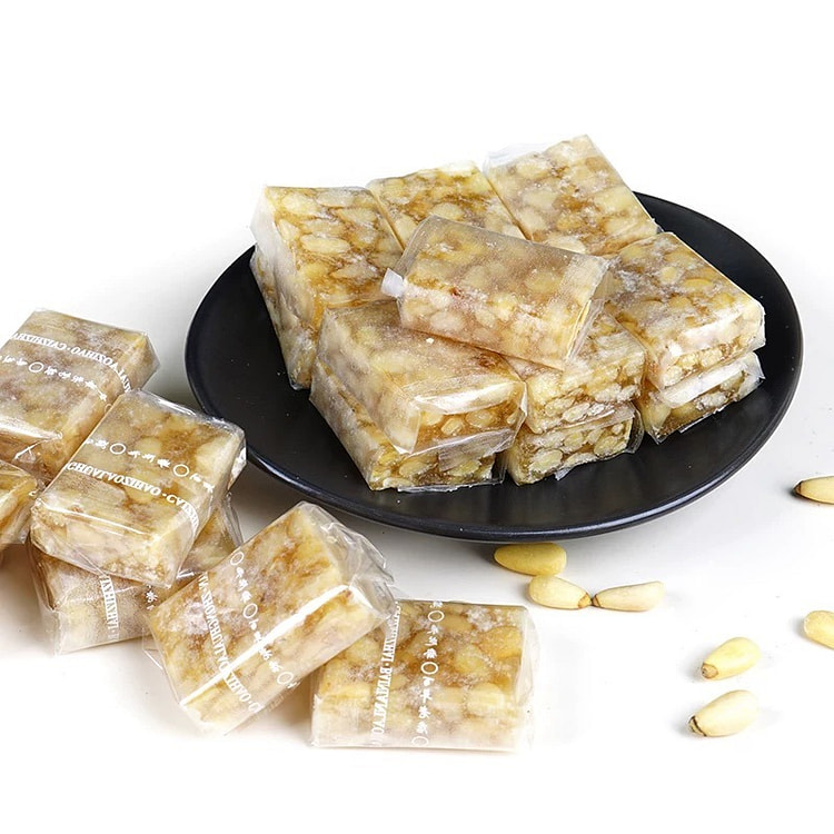 苏州特产采芝斋苏式松仁糖软松软糖散称 250 克