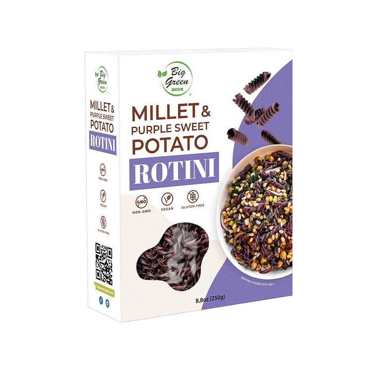 小米 & 紫薯螺旋麵 8.8 盎司
