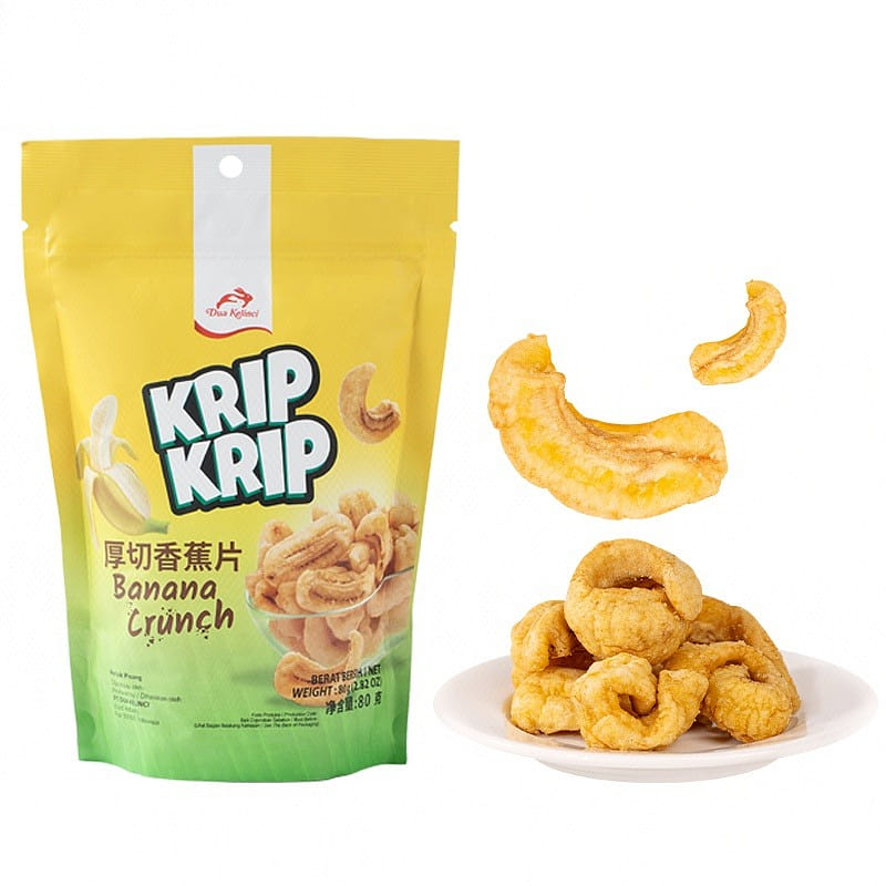 Crispy Thick-Cut Banana Chunks 80 g
