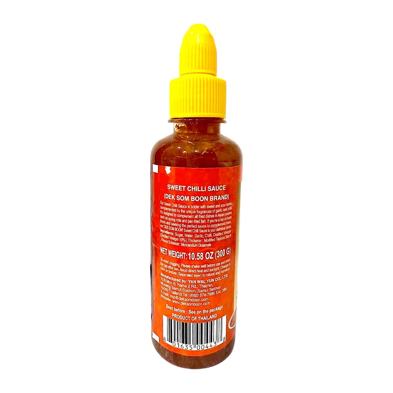 Get Deksomboon Sweet Chilli Sauce (Yellow Lid) Delivered
