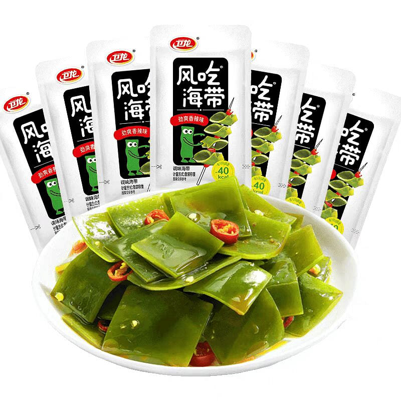 Weilong Flavored Kelp Slices 400 g