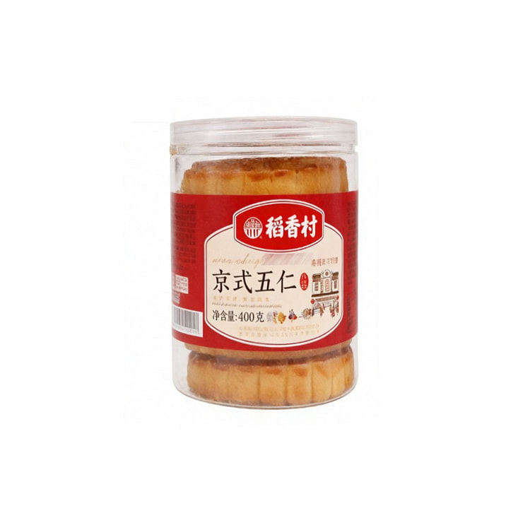 稻香村月饼京式五仁月饼老式传统糕点400g*1