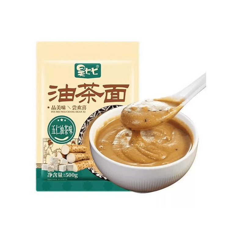 Haoqiqi Five Nut Oil Tea Noodles 500g*1Bag 500 g