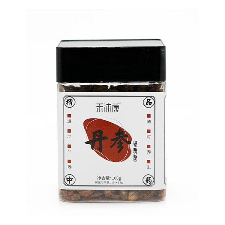 禾沐康 丹参 活血化瘀 中药材饮片 100g