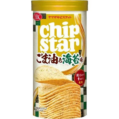 YBC芝麻油海苔味薯片45g BB11/30/25