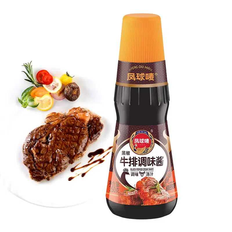 Steak with black pepper sauce Italy noodle sauce [Steak sauce] 250g*1 bottle 250 g