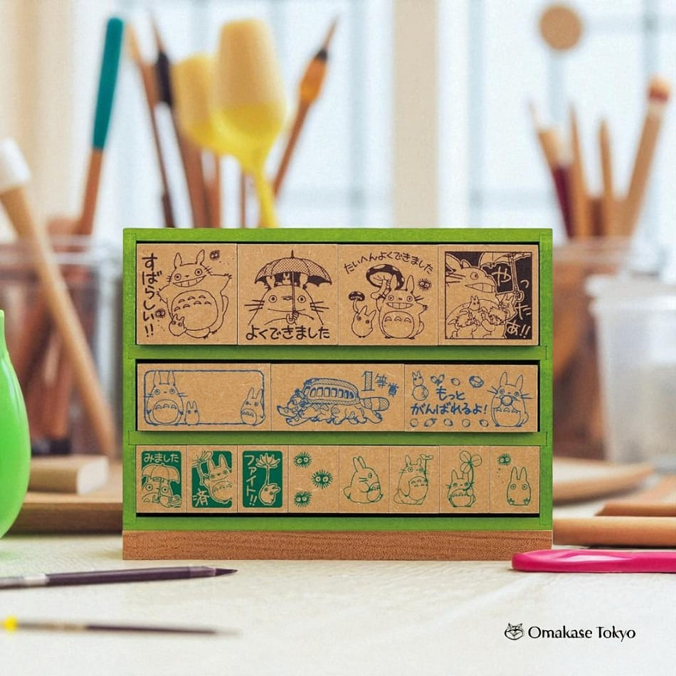 Studio Ghibli My Neighbor Totoro Wooden Stamp 136 g