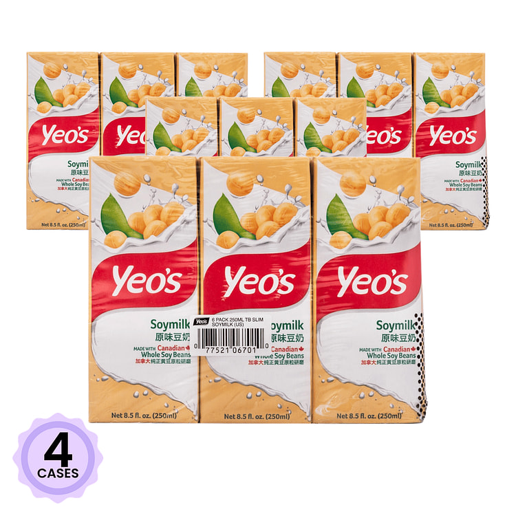 杨协成 经典原味豆奶 250 毫升*6 包*4 箱