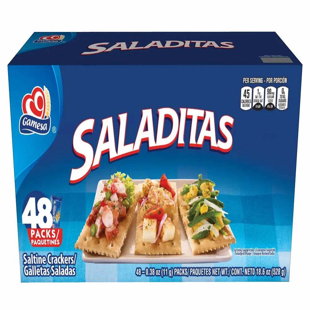 Gamesa Saladitas 42ct 16.2 oz – Case – 12 Units 1 each