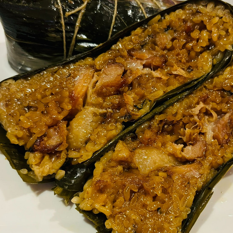 梅干菜五花肉粽