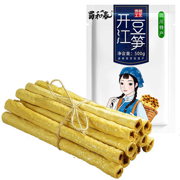 四川特产开江豆笋豆筋棍手工干货200g