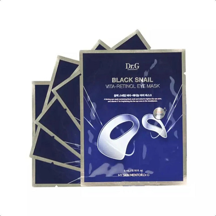 Dr.G Black Snail Vita-Retinol Eye Mask 5ea